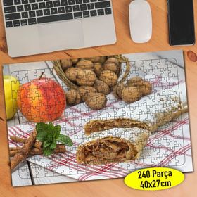 6297 Viyana Usulü Strudel Turta Tatlısı 240 Parça Puzzle Yapboz