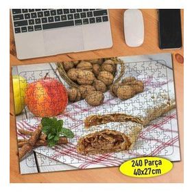 6297 Viyana Usulü Strudel Turta Tatlısı 240 Parça Puzzle Yapboz