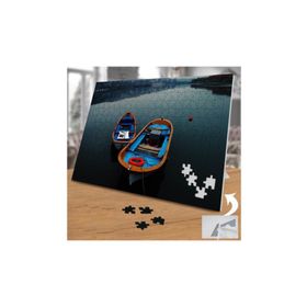 630386 Göldeki Kayıklar Gün Batımı 240 Parça Puzzle Yapboz