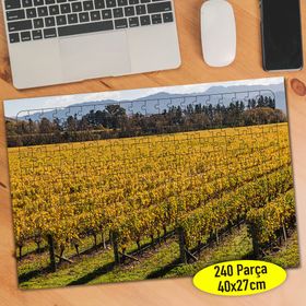 630986 Çiftçi Tarlası Bağ Bahçe Peyzaj 240 Parça Puzzle Yapboz