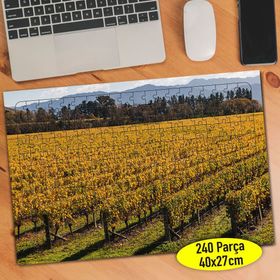 630986 Çiftçi Tarlası Bağ Bahçe Peyzaj 240 Parça Puzzle Yapboz
