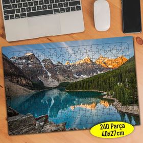 6321299 Gök Kenarında Dağ Manzarası 240 Parça Puzzle Yapboz