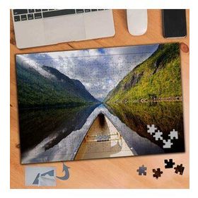 634 Gölde Giden Sandal Doğa 240 Parça Puzzle Yapboz Tablo