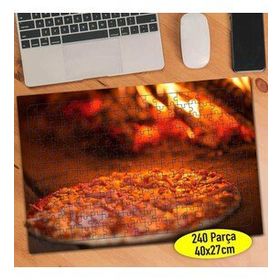 63456812 Taş Fırında Pizza Fast Food 240 Parça Puzzle Yapboz