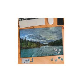 635 Kapalı Gökyüzü Nehir Doğa 240 Parça Puzzle Yapboz Tablo