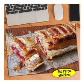 63613 Viyana Usulü Strudel Turta Yiyecek 240 Parça Puzzle Yapboz