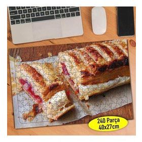 63613 Viyana Usulü Strudel Turta Yiyecek 240 Parça Puzzle Yapboz