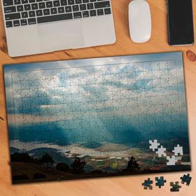 6363 Araziye Düşen Güneş Işınları 240 Parça Puzzle Yapboz