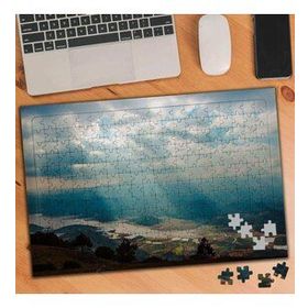 6363 Araziye Düşen Güneş Işınları 240 Parça Puzzle Yapboz