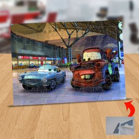 636674 Neşeli Mater Ve Mc Missile 99 Parça Puzzle Yapboz Tablo