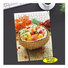 63691577 Hindistan Cevizi Meyve Salatası 240 Parça Puzzle Yapboz