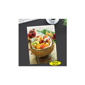 63692282 Hindistan Cevizi Meyve Tabağı 240 Parça Puzzle Yapboz