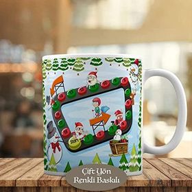 6399 Yılbaşı, Noel Baba ve Mutlu Çocuk Kupa Bardak