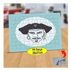 6431 Karizmatik Korsan Şapkalı Adam 99 Parça Puzzle Yapboz Tablo