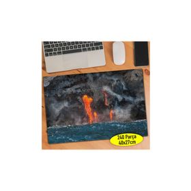 64456310 Denize Dökülen Yanardağ Lavları 240 Parça Puzzle Yapboz