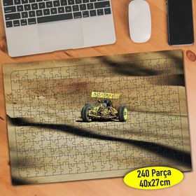 64710691 Oyuncak Araba Ralli Yarışı 240 Parça Puzzle Yapboz