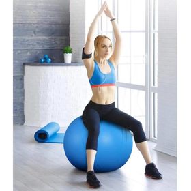 65 cm Pilates Topu ve Pompa Seti