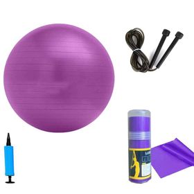 65 cm Pilates Topu ve Pompa Seti