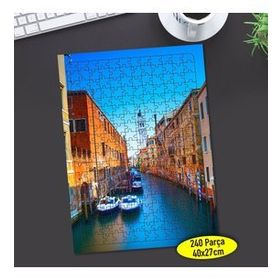 65100525 Venedik Nehir Manzarası 240 Parça Puzzle Yapboz