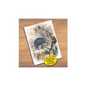 65231 Amazon Ormanı Hayvanlar Çocuklara Özel Puzzle Yapboz Tablo