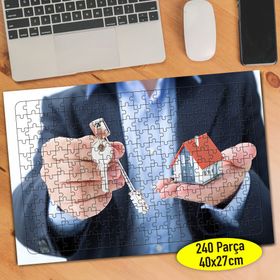 65451008 Emlakçılık Sektörü İş Dünyası 240 Parça Puzzle Yapboz