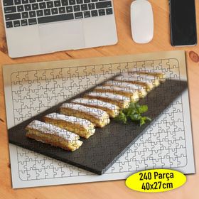 65489 Viyana Usulü Strudel Turta Tatlısı 240 Parça Puzzle Yapboz