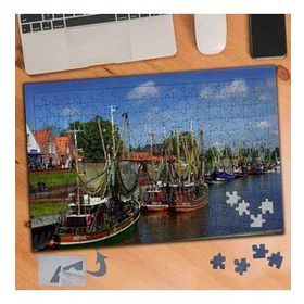 659 Çöldeki Akan Sular Taşlar 240 Parça Puzzle Yapboz Tablo