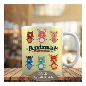 660 Sevimli Hayvanlar Animal Collection Kupa Bardak