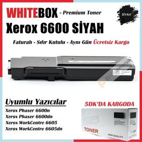 6600-106R02236 Xerox Siyah Muadil Toner