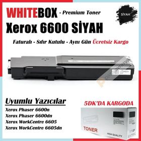 6600-106R02236 Xerox Siyah Muadil Toner