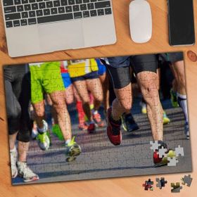66018432 Maraton Koşucuları 240 Parça Puzzle Yapboz