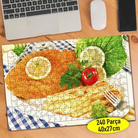 661525 Fast food Sunum Tabağı Yiyecek 240 Parça Puzzle Yapboz