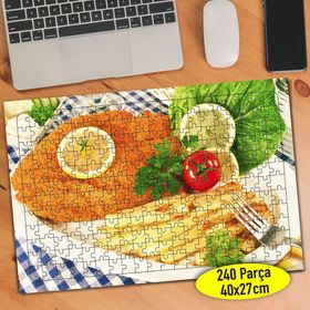 661525 Fast food Sunum Tabağı Yiyecek 240 Parça Puzzle Yapboz