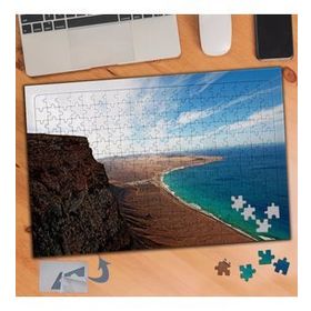 662 Dağ Kumsal Ve Deniz 240 Parça Puzzle Yapboz Tablo