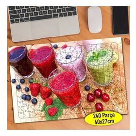 66209588 Orman Meyveli Soğuk İçecekler 240 Parça Puzzle Yapboz