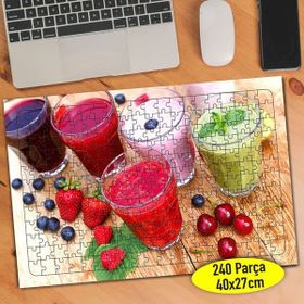 66209588 Orman Meyveli Soğuk İçecekler 240 Parça Puzzle Yapboz