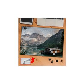 66244 Dağın Ortasında Ahşap Ev 240 Parça Puzzle Yapboz Tablo
