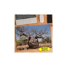 66537301 İri Dallı Ağaç Doğa Manzarası 240 Parça Puzzle Yapboz
