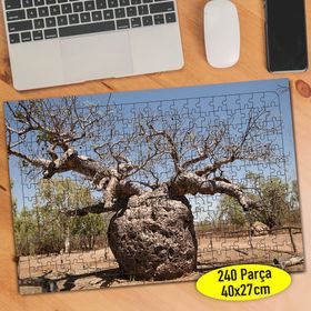 66537301 İri Dallı Ağaç Doğa Manzarası 240 Parça Puzzle Yapboz