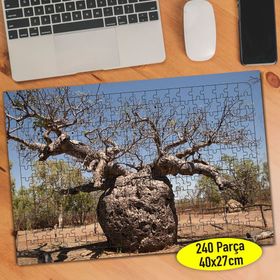 66537301 İri Dallı Ağaç Doğa Manzarası 240 Parça Puzzle Yapboz