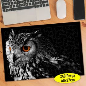 66622581 Sevimli Hayvan Baykuş Doğa 240 Parça Puzzle Yapboz