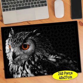 66622581 Sevimli Hayvan Baykuş Doğa 240 Parça Puzzle Yapboz