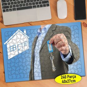 66745412 Emlakçılık Sektörü İş Dünyası 240 Parça Puzzle Yapboz