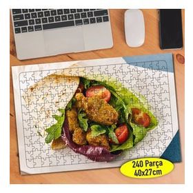 66938 Dürüm Wrap Sunumu Restaurant 240 Parça Puzzle Yapboz