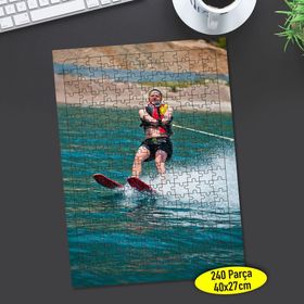 66993121 Sörf Yapan Adam Sporcu 240 Parça Puzzle Yapboz