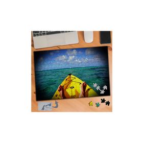 670 Deniz Üstünde Sandal 240 Parça Puzzle Yapboz Tablo