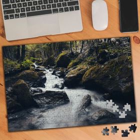 6701 Akarsu Kayalıklar Orman 240 Parça Puzzle Yapboz