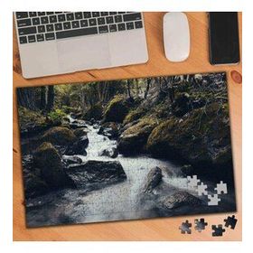6701 Akarsu Kayalıklar Orman 240 Parça Puzzle Yapboz