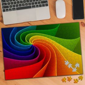 67060984 Renk Sarmalı 240 Parça Puzzle Yapboz