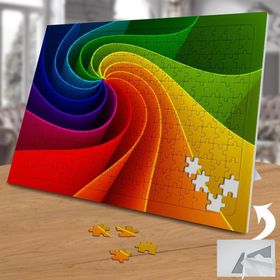 67060984 Renk Sarmalı 240 Parça Puzzle Yapboz